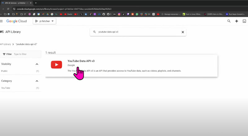 Build YouTube API Data Fetching Using Rust - Step-by-Step Guide