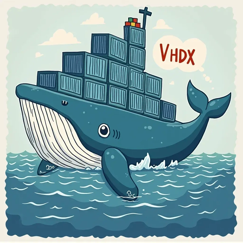 Docker on Windows: Eating Your C: Drive? How I Reclaimed Over 350GB from Bloated VHDX Files!