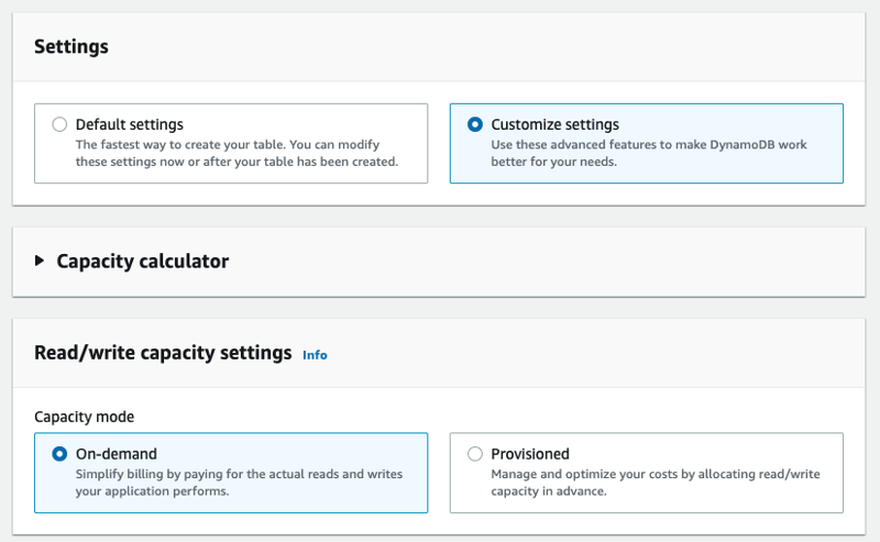 DDBCapacity