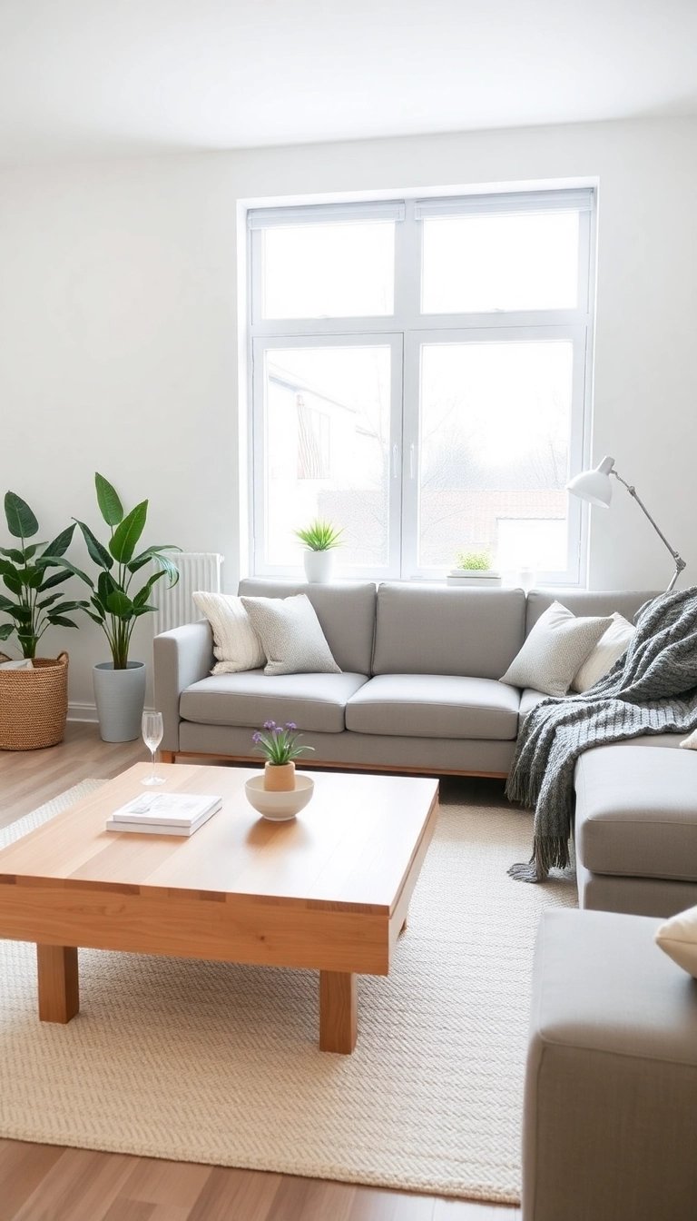 20 Living Room Decor Ideas That'll Make You Want to Stay Home Forever! (Warning: #15 Is Addictive!) - 2. Scandinavian Simplicity