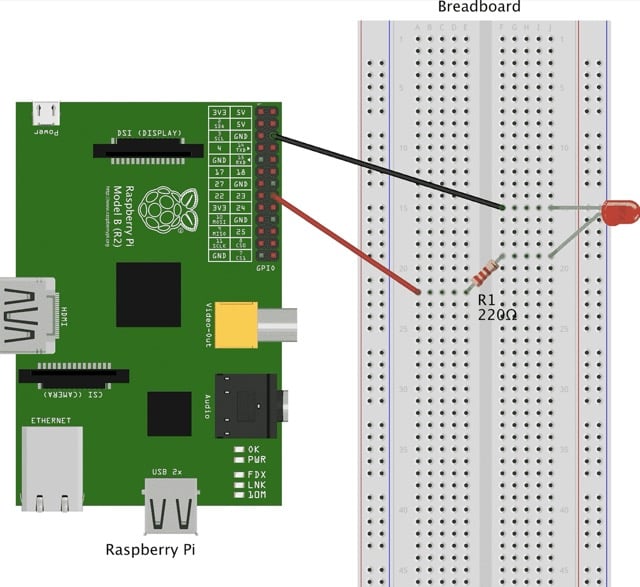 Circuit Diagram for LED