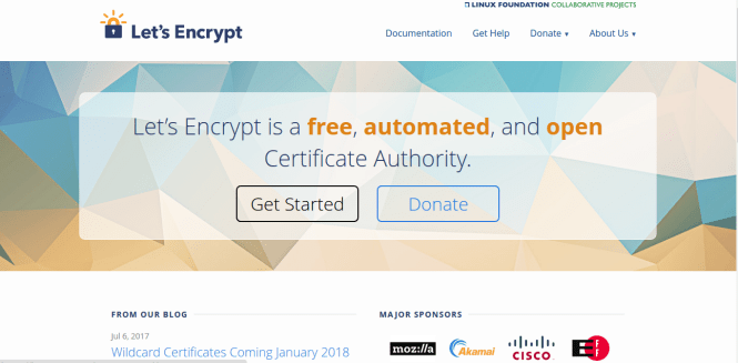 Let's Encrypt banner fossnaija