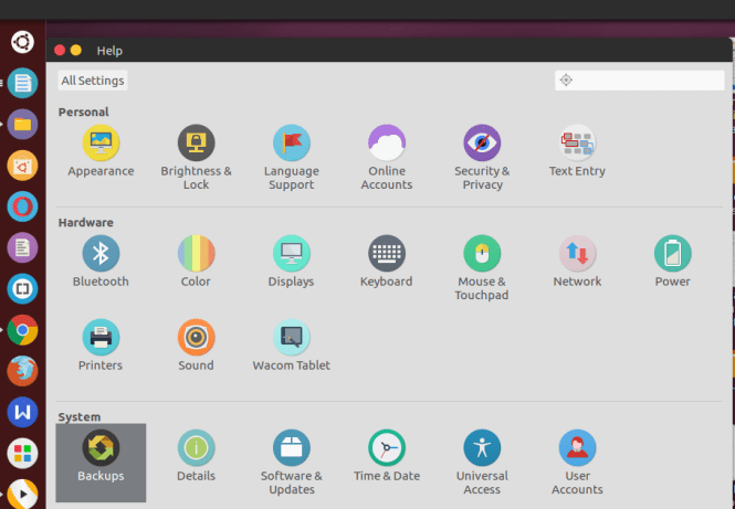 ubuntu settings fossnaija