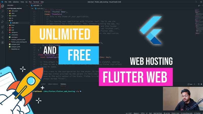 Video on Deploy flutter web app to Cloudflare pages