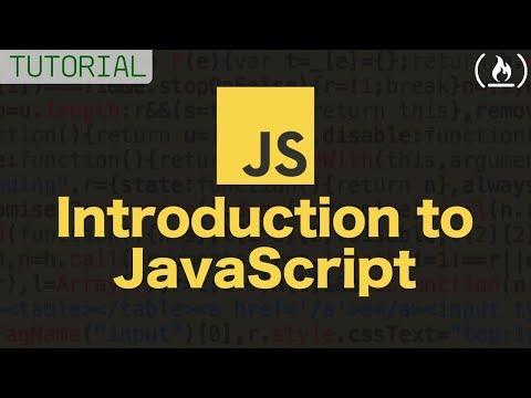 Introduction to JavaScript