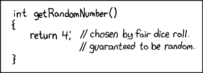 XKCD: #221 Random Number