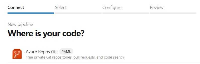 Azure pipelines connect