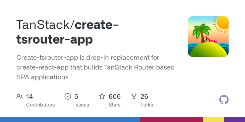 CTA create-tsrouter-app – React CRA replacement using TanStack