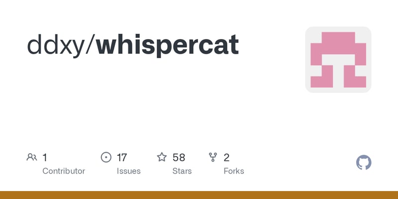 WhisperCat v1.0.3 with Faster Whisper Released