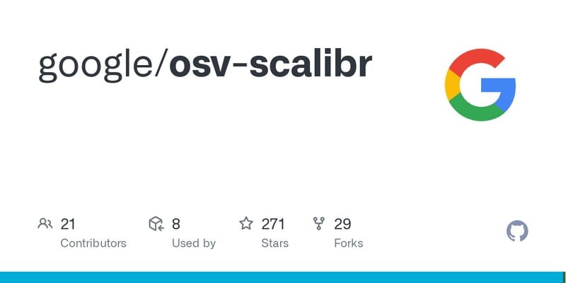 OSV-Scalibr: Open-Source Vulnerability – Software Composition Analysis LIBRary