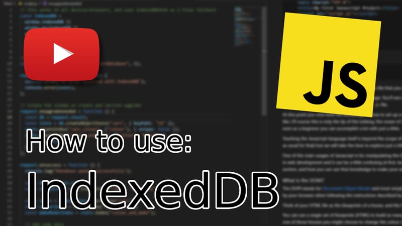 IndexedDB Tutorial