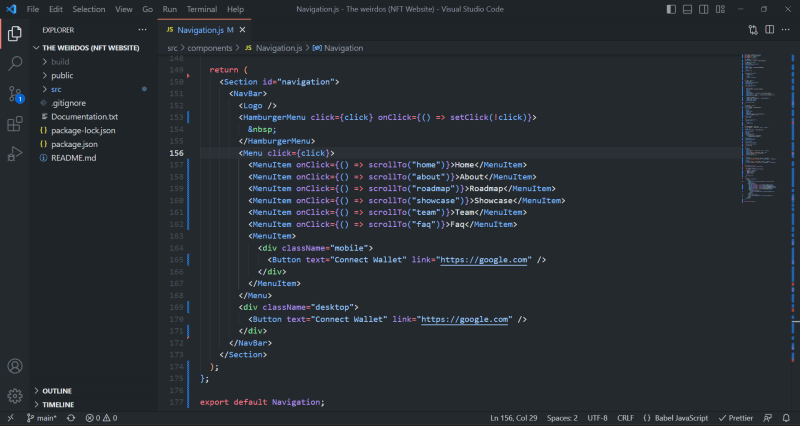 GitHub theme screenshot