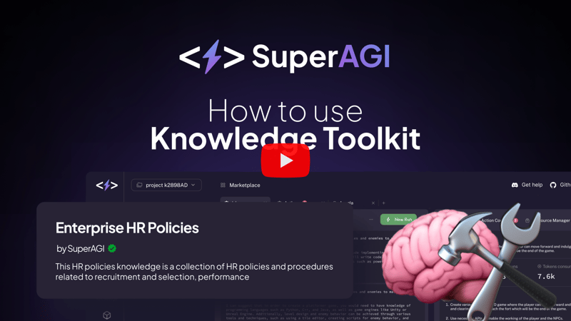 Knowledge Toolkit