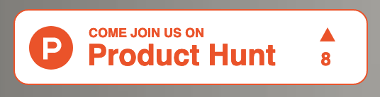 Product Hunt badge