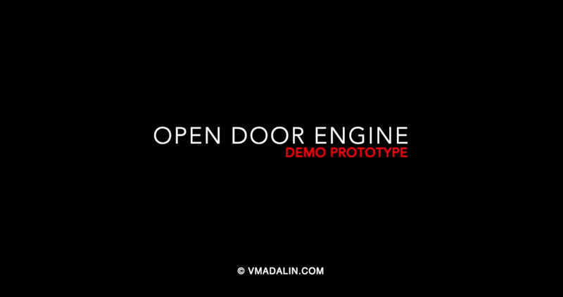 Demo prototype door engine