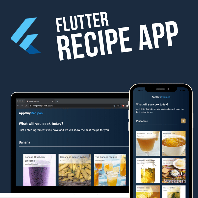 Flutter Recipe App