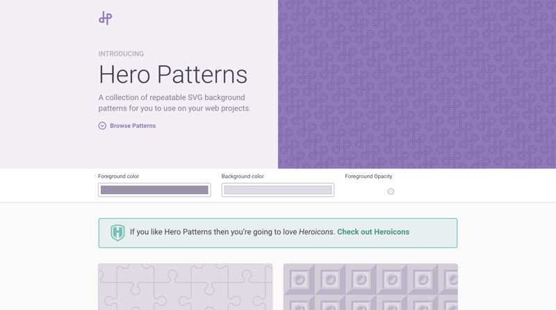 Hero Patterns