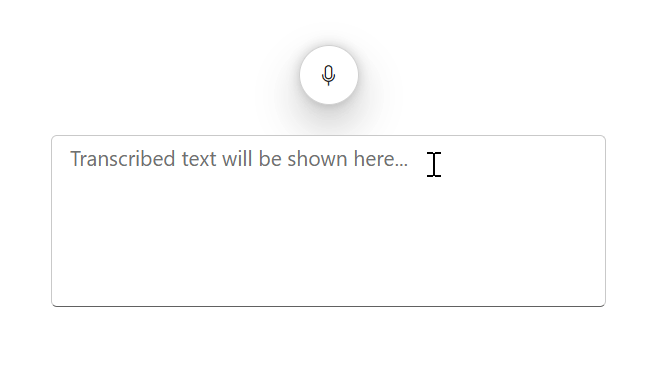 Multi-language support feature in Blazor SpeechToText component
