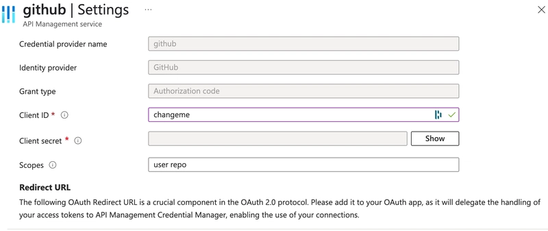 GitHub credential manager settings