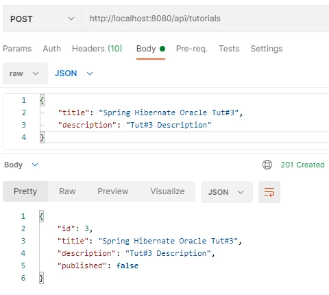 Spring hibernate oracle store